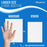 MagiCare 75% Alcohol Hand Sanitizing Wipes, Unscented 100ct Canisters
