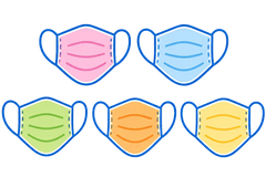 5 Bright Colors