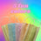 Five MagiCare kids disposable face masks in pink, blue, green, orange, and yellow