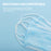 MagiCare Premium Blue disposable face masks with soft ear loops shown in a breathable and comfortable design